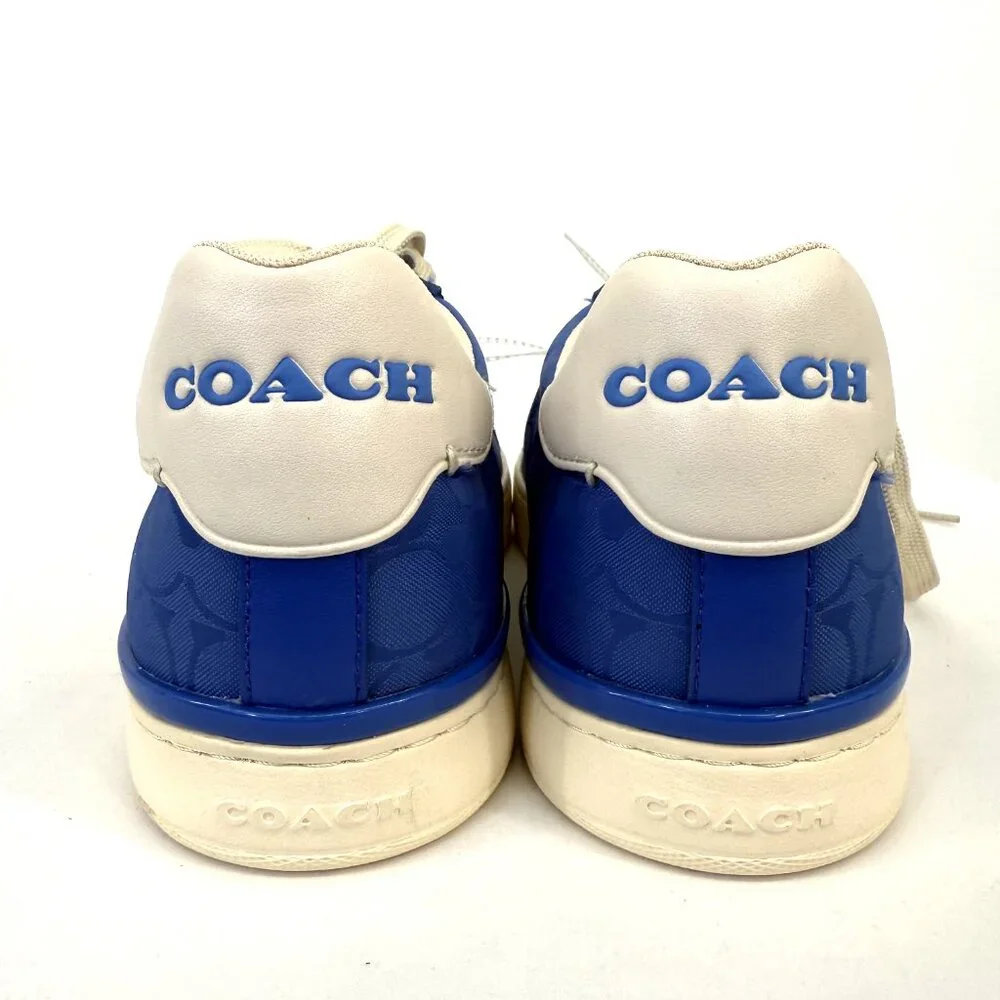 Coach Low Line Men’s Sneakers Royal Blue - Picture 4 of 7